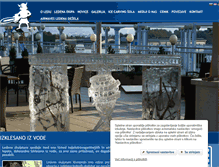 Tablet Screenshot of ledene-skulpture.com